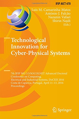Technological Innovation for Cyber-Physical Systems: 7th IFIP WG 5.5/SOCOLNET Advanced Doctoral Conference on Computing, Electrical and Industrial ... in Information and Communication Technology)