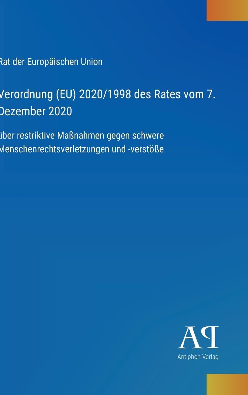 Verordnung (EU) 2020/1998 des Rates vom 7. Dezember 2020