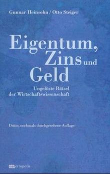 Eigentum, Zins und Geld. Ungelöste Rätsel der Wirtschaftswissenschaft