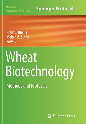 Wheat Biotechnology: Methods and Protocols (Methods in Molecular Biology, Band 1679)