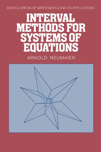 Interval Methods for Systems of Equations (Encyclopedia of Mathematics and its Applications, Band 37)