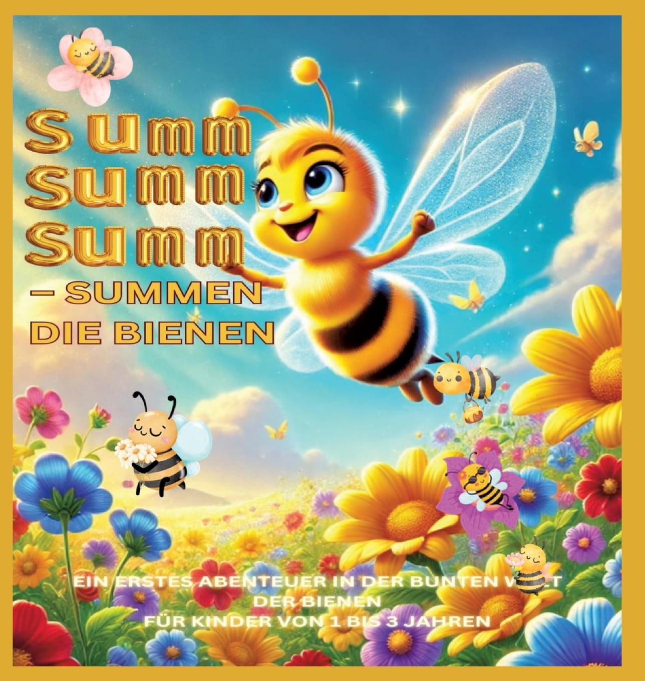 Summ, summ, summ – Summen die Bienen: Summ, summ, summ – Summen die Bienen: Bellas Abenteuer in der bunten Natur: Ein erstes Abenteuer in der bunten Welt der Bienen Für Kinder von 1 bis 3 Jahren