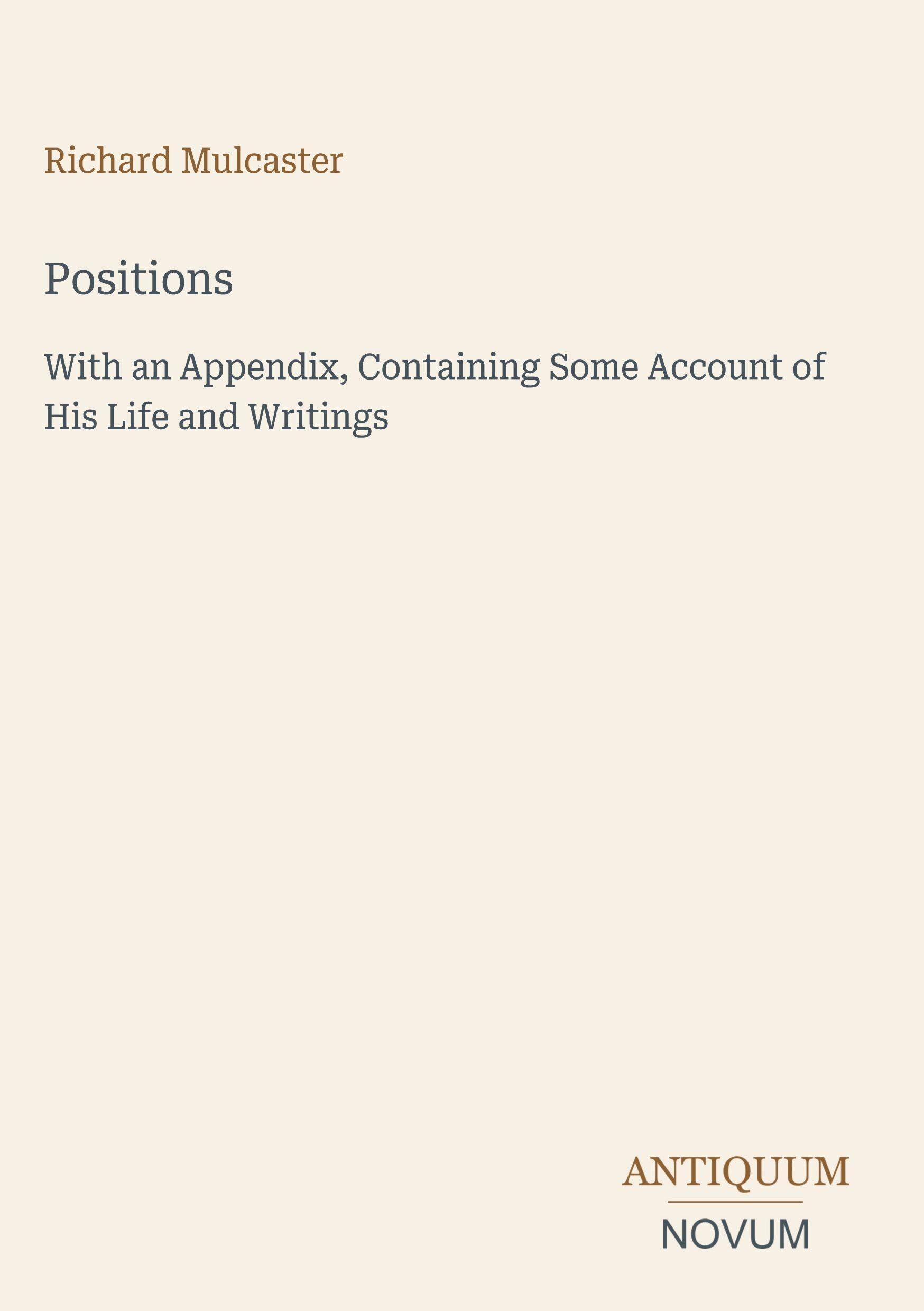 Positions