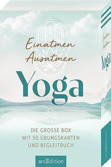 Einatmen. Ausatmen. Yoga.: Die große Box mit 50 Übungskarten und Begleitbuch | Hochwertige Kartenbox mit Yogaübungen und Wissen für Anfänger und Fortgeschrittene