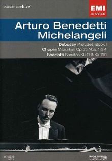 Arturo Benedetti Michelangeli - plays Debussy, Chopin, Scarletti