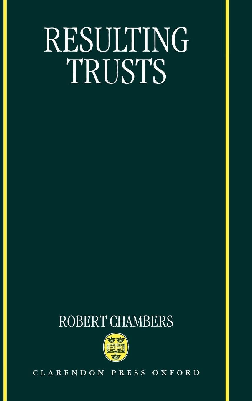 Resulting Trusts (Clarendon Law)