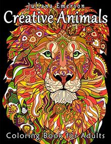 Creative Animals Coloring Book for Adults