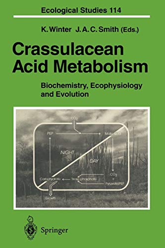 Crassulacean Acid Metabolism: Biochemistry, Ecophysiology and Evolution (Ecological Studies, 114, Band 114)