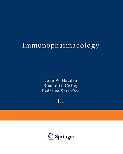 Immunopharmacology (Comprehensive Immunology, 3, Band 3)
