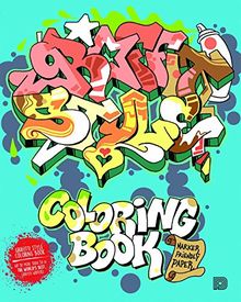 Graffiti Style Coloring Book (Colouring Books)