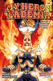 My Hero Academia 21: Die erste Auflage immer mit Glow-in-the-Dark-Effekt auf dem Cover! Yeah!