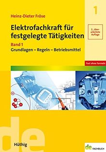 Elektrofachkraft für festgelegte Tätigkeiten: Band 1: Grundlagen - Regeln - Betriebsmittel (de-Fachwissen)