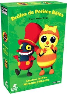 Drôles de petites bêtes : Loulou le pou / Mireillle l'abeille - Coffret 2 DVD [FR Import]