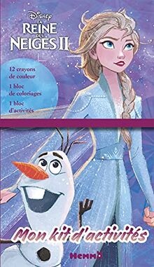 La reine des neiges 2 : mon kit d'activités : Elsa et Olaf