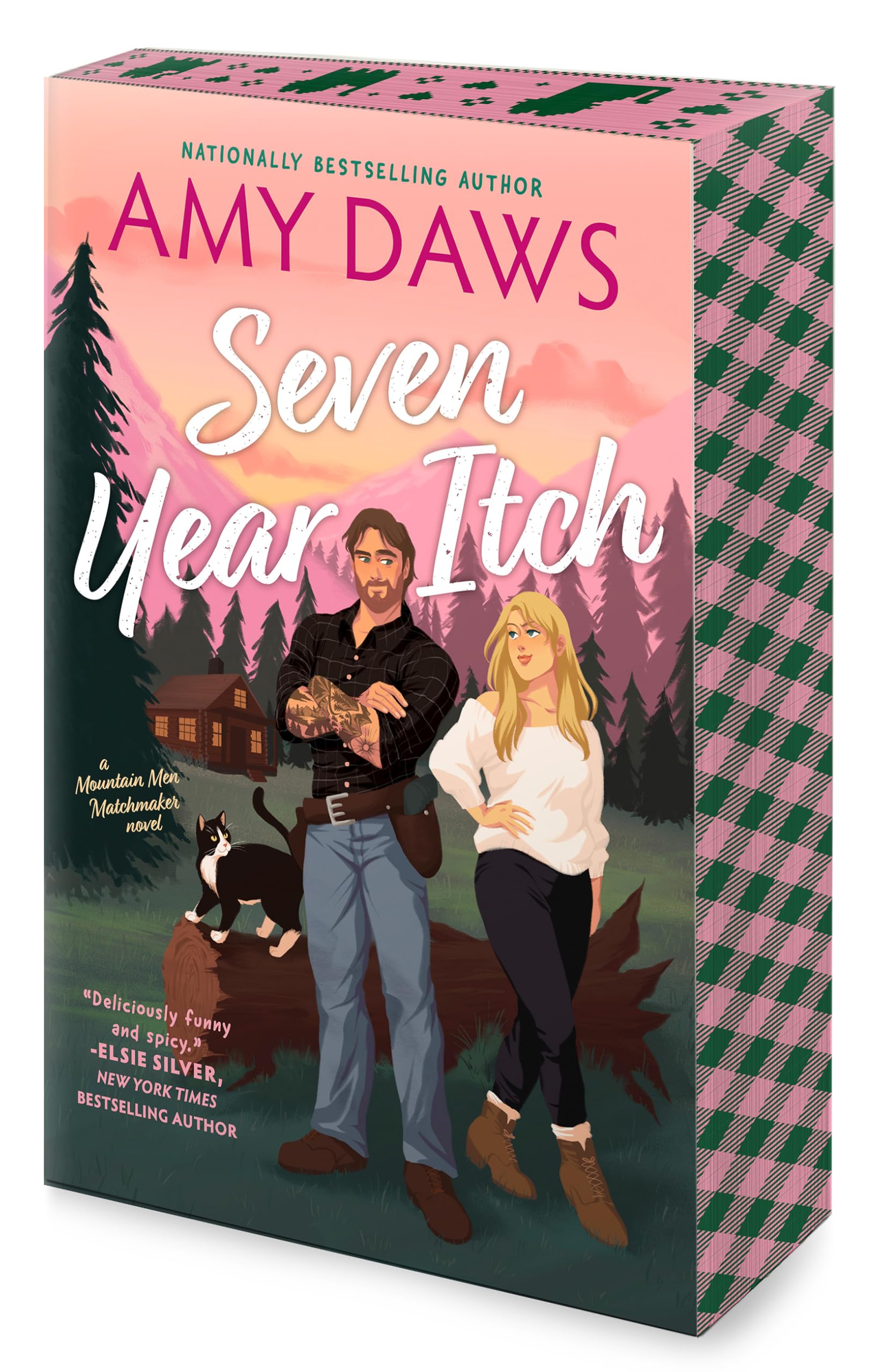 Amy Daws Seven Year Itch, A Steamy Small-Town Rivals-to-Lovers Romance Filled With Witty Banter And Unlikely Romance At A Destination Wedding (Mountain Men
