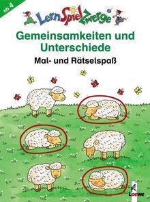 LernSpielZwerge Übungsblock: Gemeinsamkeiten und Unterschiede