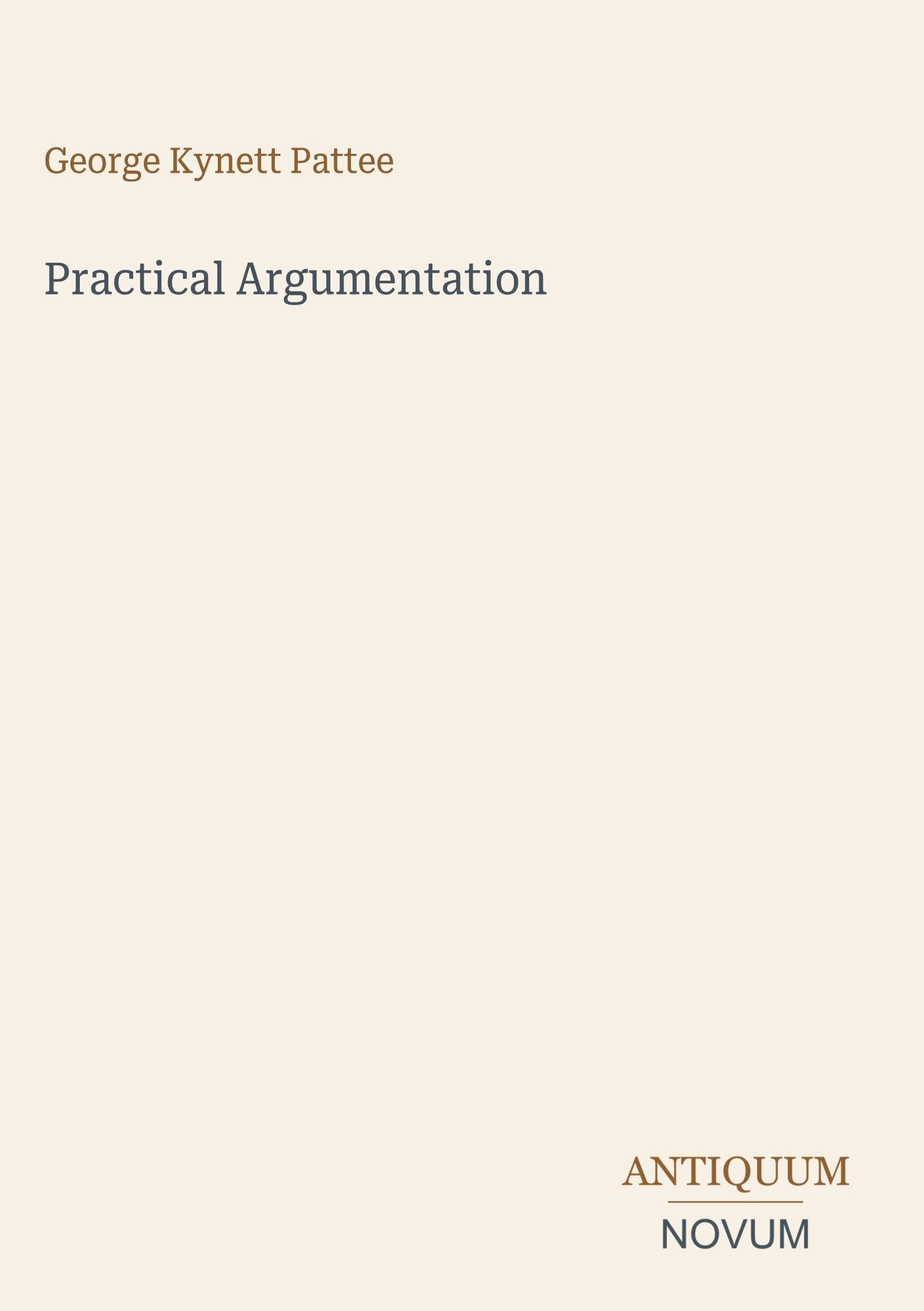 Practical Argumentation