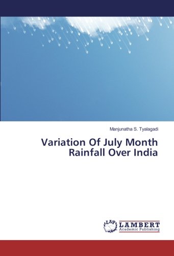 Variation Of July Month Rainfall Over India