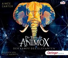 Die Erben der Animox 3. Der Kampf des Elefanten: CD Standard Audio Format, Lesung. Gekürzte Ausgabe