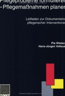 Pflegeprobleme formulieren - Pflegemaßnahmen planen: Leitfaden zur Dokumentation pflegerischer Interventionen