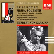 Missa Solemnis (Salzburg Festival Edition Live 18. / 19.8.1959)