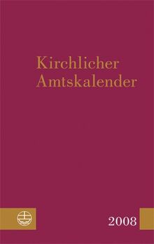 Kirchlicher Amtskalender 2008: Rot