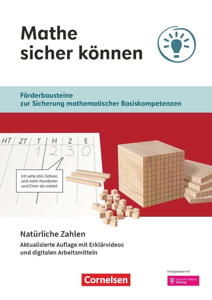 Mathe sicher können - Förderbausteine zur Sicherung mathematischer Basiskompetenzen - 5./6. Schuljahr: Natürliche Zahlen - Arbeitsheft mit Medien - ... (Mathe sicher können, 5./6. Schuljahr)