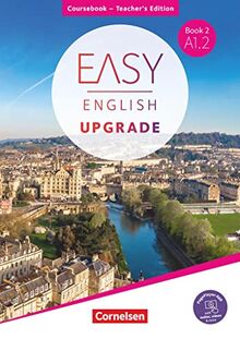 Easy English Upgrade - Englisch für Erwachsene - Book 2: A1.2: Coursebook - Teacher's Edition - Inkl. PagePlayer-App