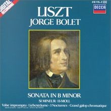 Klavierson.H-Moll/Liebesträume von Bolet,Jorge | CD | Zustand sehr gut