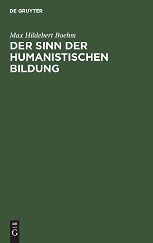 Der Sinn der humanistischen Bildung