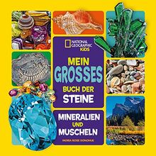 Mein großes Buch der Steine, Mineralien und Muscheln: National Geographic Kids