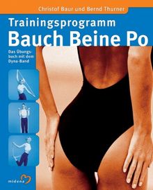 Trainingsprogramm Bauch, Beine, Po, m. Dyna-Band (rot)