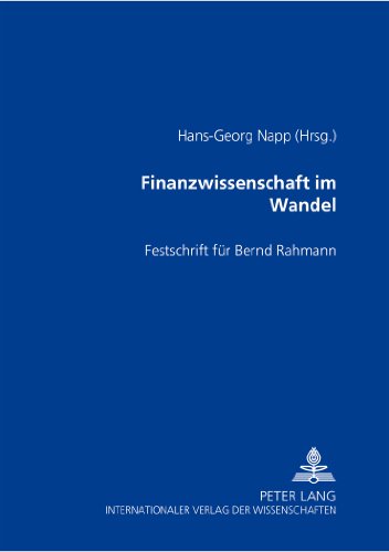 Finanzwissenschaft im Wandel: Festschrift für Bernd Rahmann