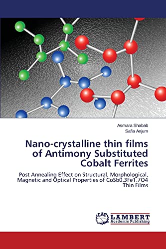 Nano-crystalline thin films of Antimony Substituted Cobalt Ferrites: Post Annealing Effect on Structural, Morphological, Magnetic and Optical Properties of CoSb0.3Fe1.7O4 Thin Films
