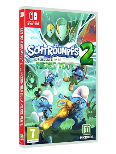 Microids Verte Les Schtroumpfs 2 - Le Prisonnier De La Pierre - Jeu Nintendo Switch - Neuf - Image 3