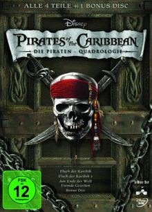 Pirates of the Caribbean - Die Piraten-Quadrologie [5 DVDs]