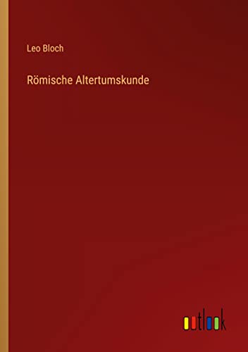 Römische Altertumskunde