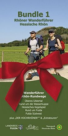 Bundle 1 Rhöner Wanderführer Hessische Rhön