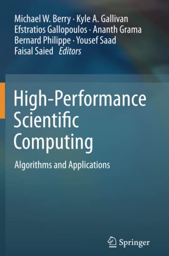 High-Performance Scientific Computing: Algorithms and Applications