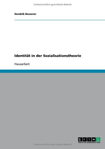 Identität in der Sozialisationstheorie