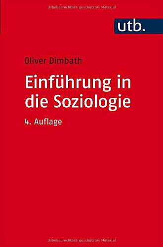 Dimbath, Oliver: Einführung in die Soziologie