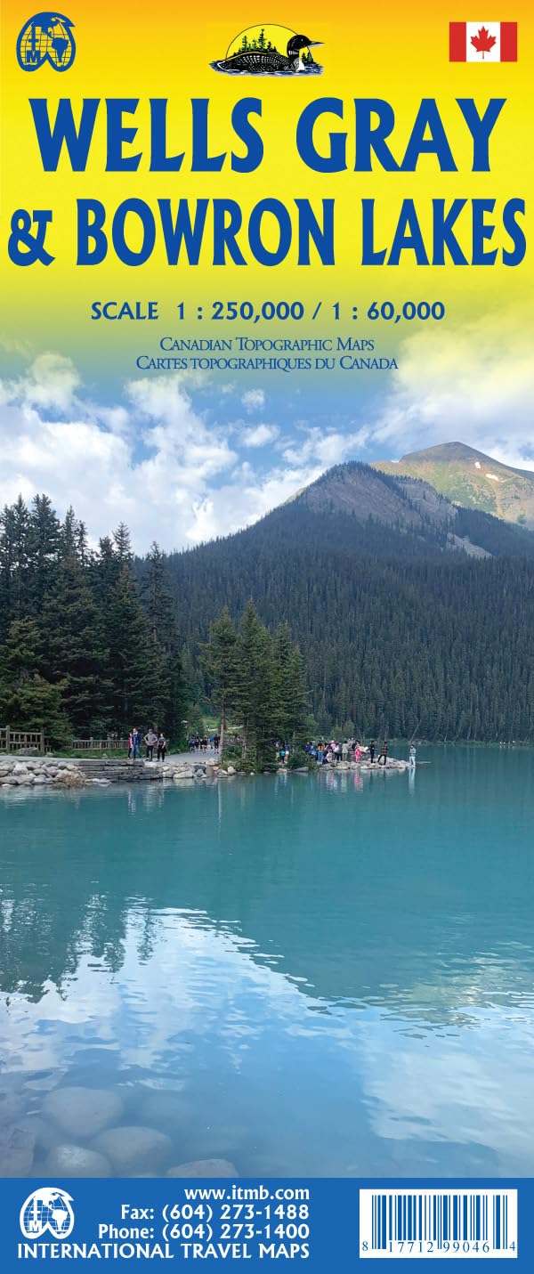 Bowron Lakes/Wells Grey: 1:60000