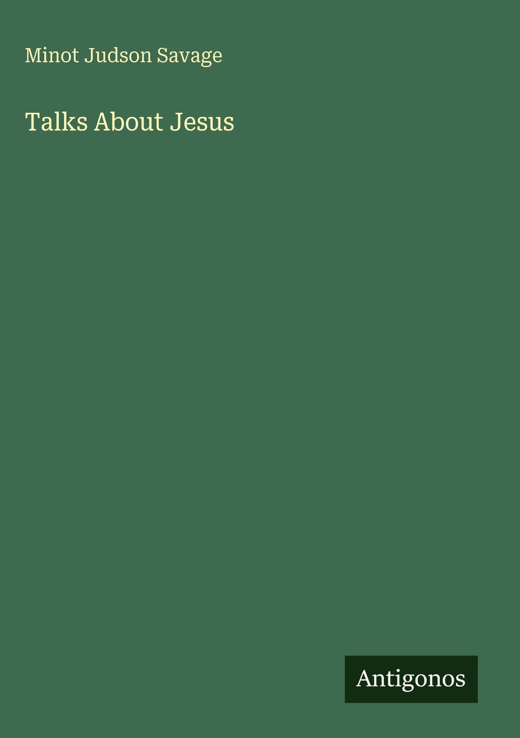 Talks About Jesus