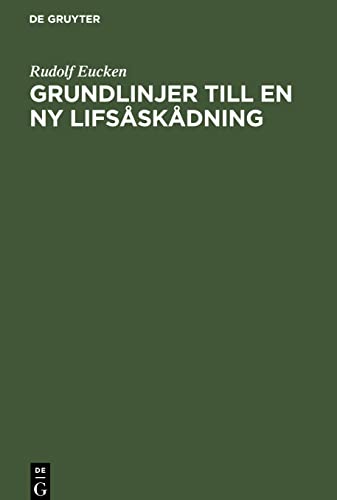 Grundlinjer till en ny lifsåskådning