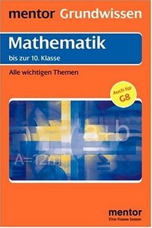 Mentor Grundwissen, Mathematik: Alles auf einen Blick