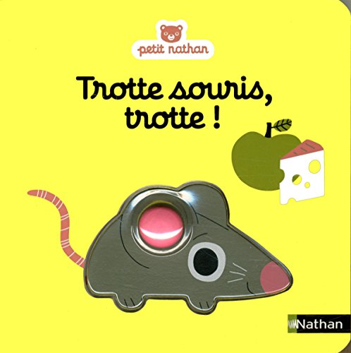 Trotte, souris, trotte ! Livre puzzle &agrave; encastrement - D&egrave;s 6 mois