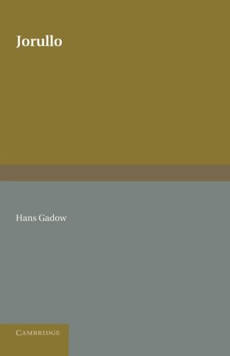 Hans Gadow Jorullo, The History Of The Volcano Of Jorullo And The Reclamation Of The Devastated District By Animals And Plants