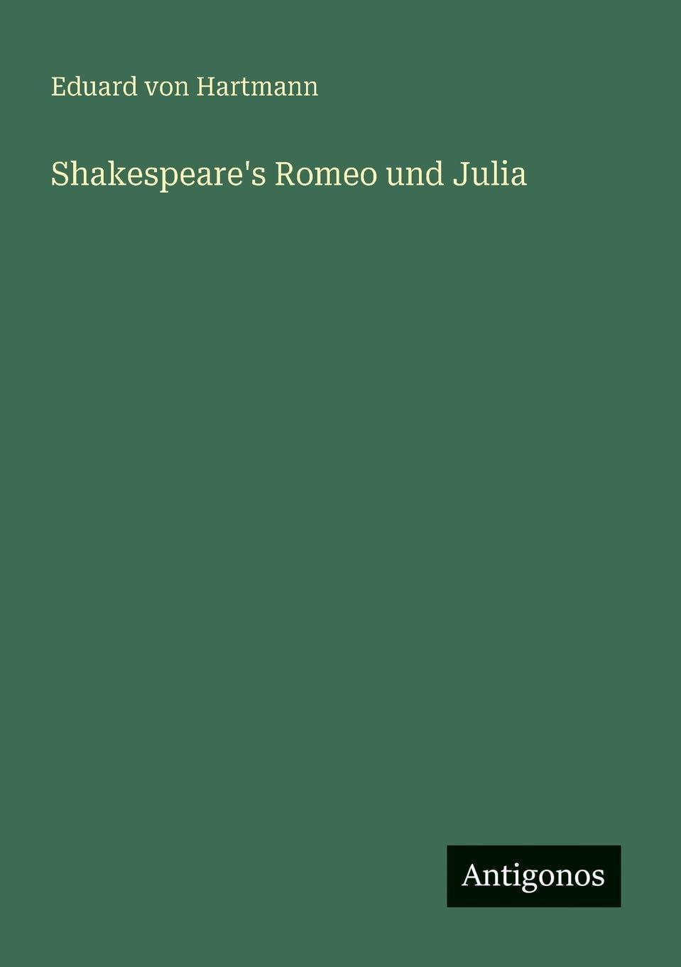 Shakespeare's Romeo und Julia