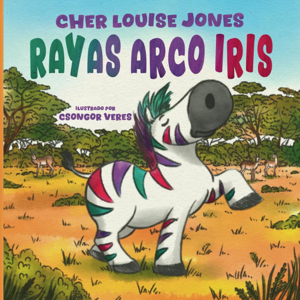 Rayas Arco Iris: Libro de gran formato – Una historia conmovedora sobre cómo el amor y el apoyo de los amigos pueden ayudar a superar la ansiedad y la depresión.