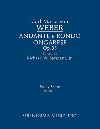 Andante e rondo ongarese, Op.35: Study score